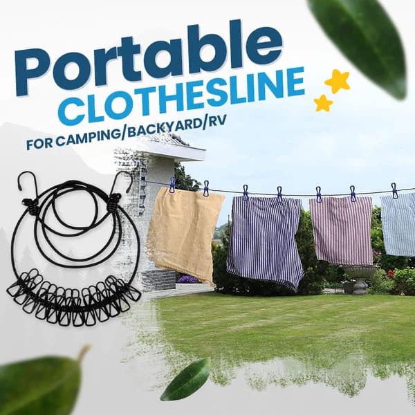 Stretchy Clothesline – painduv köis riiete kuivatamiseks