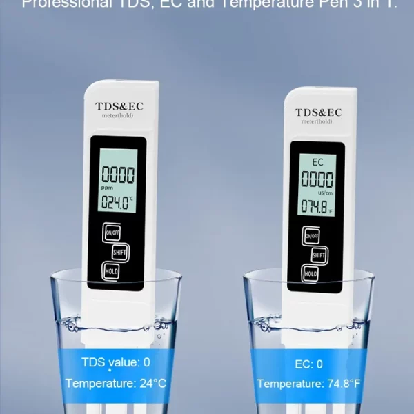 Water quality meter – Veekvaliteedi arvesti slider