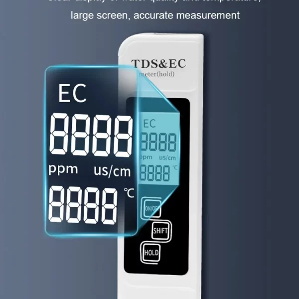 Water quality meter – Veekvaliteedi arvesti slider
