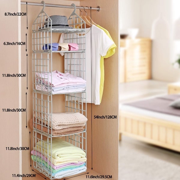 Hanging rack – Kokkupandav hoiuriiul (5 sahtlit) slider