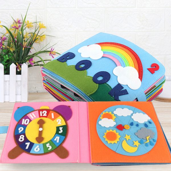 Montessori Book – Vaikne raamat lastele