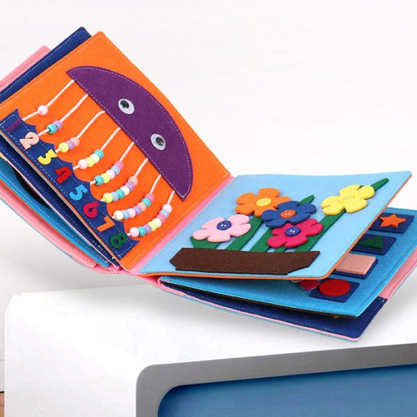 Montessori Book – Vaikne raamat lastele slider