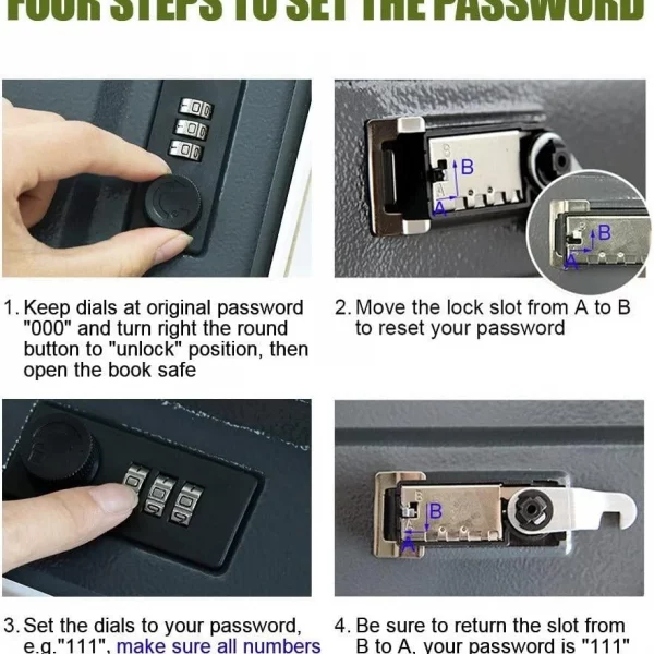 BOOK SAFE – Peidetud raamatuseif slider