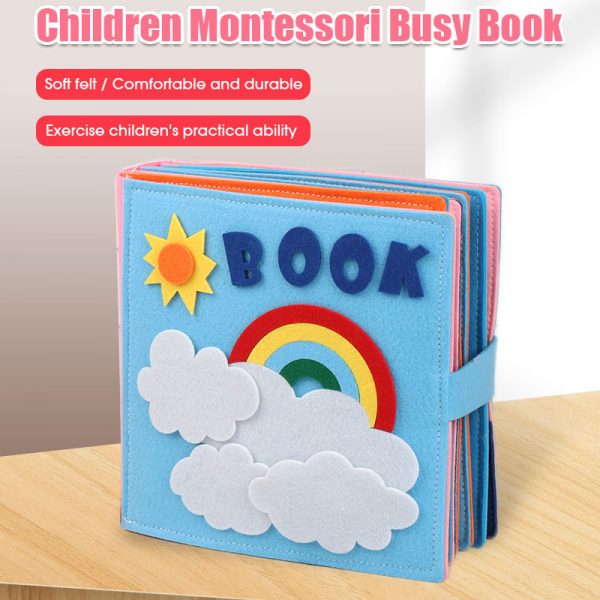 Montessori Book – Vaikne raamat lastele slider
