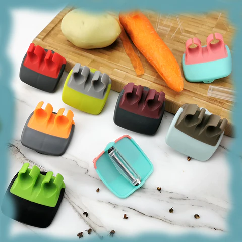 HAND VEGETABLE PEELER – Käsitsi juurviljakoorija 2 + 1 TASUTA slider