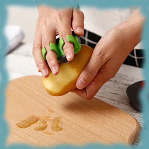 HAND VEGETABLE PEELER – Käsitsi juurviljakoorija 2 + 1 TASUTA slider
