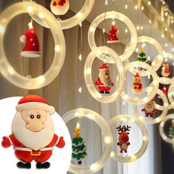 CHRISTMAS RINGS- Jõulu LED sõrmused