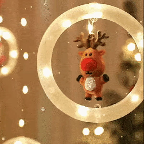 CHRISTMAS RINGS- Jõulu LED sõrmused 02