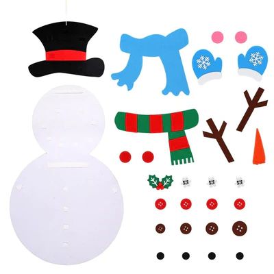 CHRISTMAS SNOWMAN – Vildist lumemees eemaldatavate kaunistustega slider