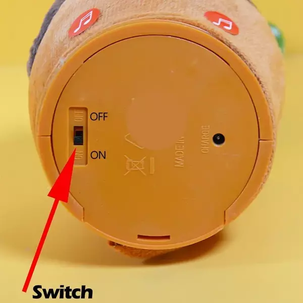 DANCING CACTUS – maagiline laulev ja tantsiv kaktus LED-light™ valgustusega slider